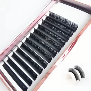 Popular High Quality Individual Eyelashes Private Label Eyelashes Extensions Individual with All Thickness Length and Curl