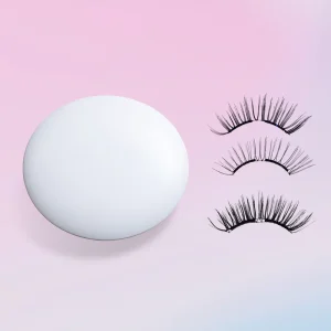 Popular Magnetic Lashes No Glue 3D Natural Handmade Lightweight Reusable CC Curl Soft Magnetic Eyelashes