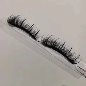 Popular Mink Strip Lashes With Spike Look Like Eyelash Extensions 15mm 30mm 3D Mink Lashes Eyelashes Vendors