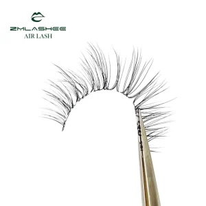 Popular Private Label Box Super Soft Band South Korean Clear Band DIY Invisible Band Eyelash OEM Strip Eyelash