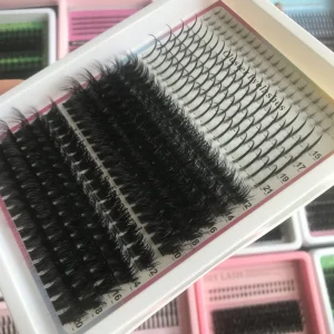 Portable DIY Eye Lashes Single Pack Design Convenient Glue Use Travel Daily Makeup Reusable Waterproof Supply
