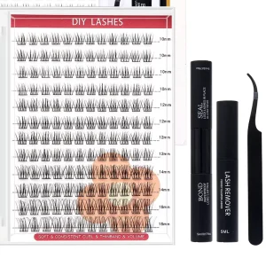Portable Pearlescent Packaging Bag Soft Light Lashes Convenient Eye Beauty Supplies for Concert Daily Makeup