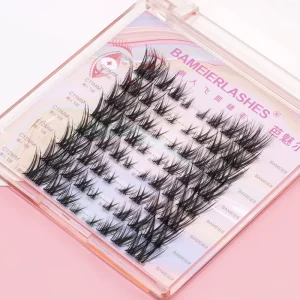 Pre Bond DIY Segmented Individual Lash Clusters Extension DIY Lash Extension Kit D Cluster Lashes