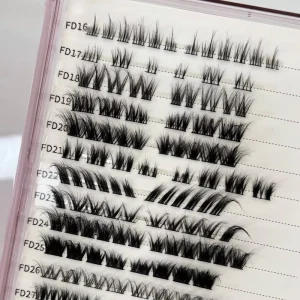 Pre-Cut Fox Cat Eye Segment Lash Cluster Kit DIY