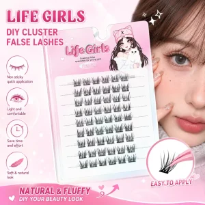 Pre-Cut Lash Clusters Handmade DIY Segmented Lashes OEM ODM