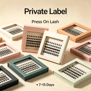 Pre-GlueTechnology Diy Lashes Press on Falsies Eyelash Clusters Kit Press on Cluster Lashes Self Adhesive Lashes