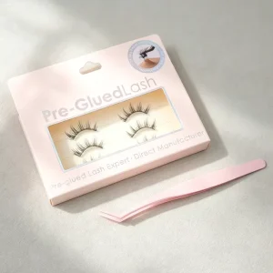 Pre Glued Half Lash Waterproof 3-10 Day Long Lasting Glueless False Eyelashes CE CPSR ISO 100% Handmade Wispy DIY Lash Clusters