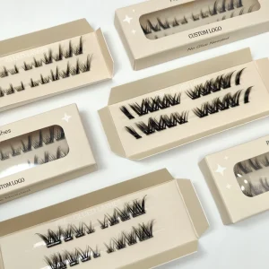 Pre Glued Self Adhesive Lashes Cluster Pre Cut Segmented Eyelashes Extension No Glue Needed Pre Bond Cluster Lashes