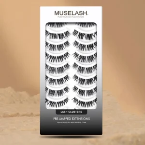 Pre cut Segment Individual Cluster Lashes Pre Map Fluffy Ultra Soft Diy Lash Sets 10 FH06