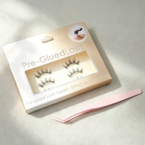 Pre glued DIY Lashes 3 10 Day Super Long Lasting Half Lash Curved Eyelash CE CPSR ISO 100% Handmade Fluffy Cluster Lashes Italy