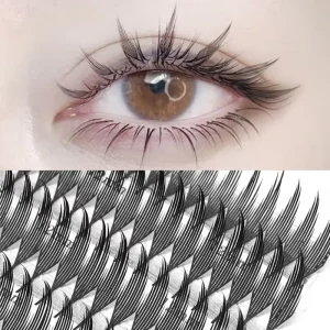 Premade Anime Lash Spikes Comic Spire Lashes Trays Soft Fluffy