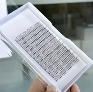 Premade Fan 3D 0.10mm 4D 5D 6D 7D 0.07 8D 10D 0.05 Short Stem Lashes Tray Private Label Volume Eyelashes Extension