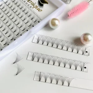 Premade Fan Eyelashes 0.07 0.10 C D CC DD Curl False Eyelash Extensions High Quality Lashes