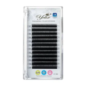Premade Fans Eyelash Extensions 10D 0.07 D Curl Mixed Tray Premade Lash Fans Middle Stem Premade Volume Fans (8 17mm)
