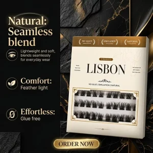Premade Synthetic Hair Semi Hand Made Lisbon Lash Clusters for Wispy Pixie DIY Eyelash Extensions