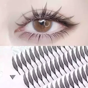 Premade Tower Lash Anime Lash Trays Spire Feather Spike Lashes Eyelash Extensions