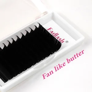 Premium 0.03 0.05 Matte Lash Trays Easy to Make Fan Lash Extensions Mega Volume CC Curl Cashmere Eyelash Extensions