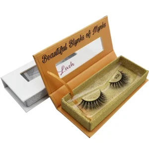 Premium 3D Mink Eyelash High Quality Full Strip Natural Lashes with Private Logo Package