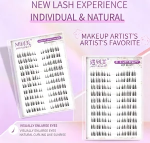 Premium Bridal Makeup False Eyelashes Natural Soft Makeup Artist Grade Reusable Eyelashes