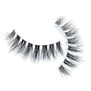 Premium Clear Band Strip Eyelashes Full Strip Eyelashes Wispy Soft 3D Mink Eyelashes