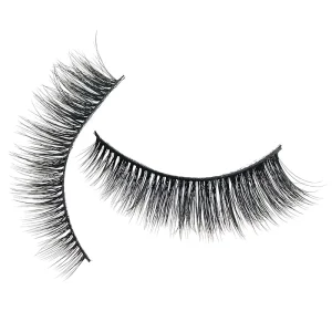 Premium Eyelashes Wispy Real 3D Silk Eyelashes Handmade Natural Full Strip Eyelashes