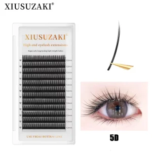 Premium Individual Lash LC LD Curl Premade Volume FOX 3D 5D 6D Eyelash Extension