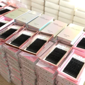 Premium Synthetic Mink Individual Eyelash Extensions, 0.03 Thickness Volume Lashes Extension