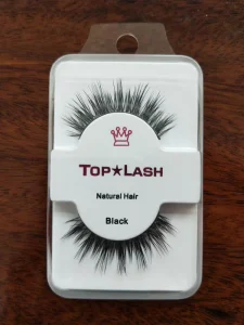 Private Label 3D Wispy Lash Clear Band Human Hair Handmade Glow Dark Self adhesive Thin Full Strip Eyelashes