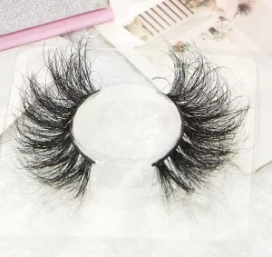 Private Label 3D for Real Mink Fur Cruelty Free Reusable Handmade Mix Length Full Strip Eyelashes Box Packaging