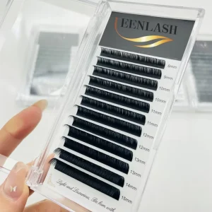 Private Label Cashmere Lash Extension Manufacturer C CC D DD Curl Eyelash Extension With Custom Lash Packaging