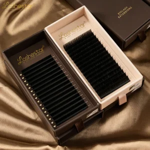 Private Label Cashmere Lash Extensions Matte Black De Cils Individual Eyelash Extensions