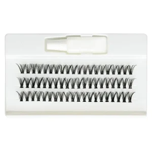 Private Label DIY Cluster Lashes 3D Fluffy Small Tray Holiday Essential Easy to Use Segment Lashes 8 16mm DIY Lashes