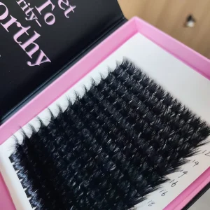 Private Label DIY Manga Lash Clusters Spikes Wispy Fluffy Anime Individual Eyelashes