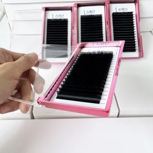 Private Label Densely Packed Mega Volume Lashes Precision Curl Lash Tray for High end Salon Brand Owners