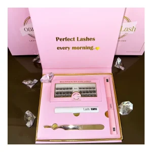 Private Label False Eyelashes Beauty DIY Eyelash Extensions Cluster Lashes