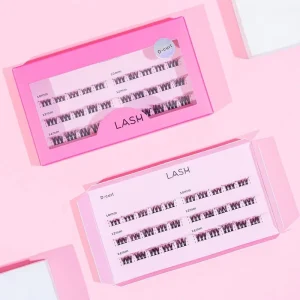 Private Label Fan Eyelashes Clsuter Wispy DIY Pre cut Lash Extensions Kit Segmented Cluster Lashes