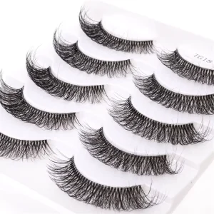 Private Label Full Strips Eyelash Extensions Professional DD Curl Cluster Segment Lash Clear Band Eye Lash Extensions Kit