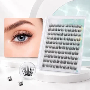 Private Label Glueless False Eyelashes Custom OEM Easy Apply Reusable 3D Voluminous Natural Fake Lashes