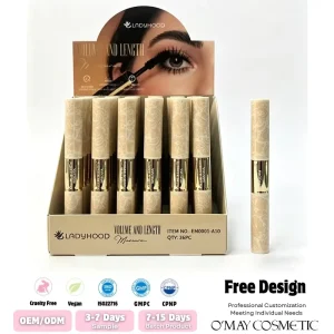 Private Label Goods in Stock 4D Fiber Mascara Curling Thick Long Lasting Waterproof Lengthening Eyelash Mascara