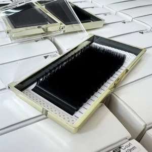 Private Label High Density Eyelash Extensions Pointy Base Volume Lashes for Customized Professional Lash Brands