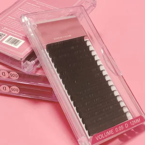 Private Label Individual Eyelashes Eyelash Extention Professional with Pbt Material