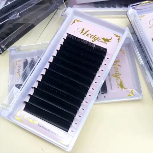 Private Label J B C CC D DD L Curl Eyelash Extension Trays Soft Custom Lash Packaging Box Eyelash Extensions