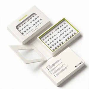 Private Label Lash Cluster Kit Segment Lash Extensions Print logo Diy Cluster Lashes Kit Double Eyelash Glue Bond and Seal