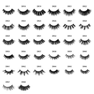 Private Label Multiple Packaging 3D Mink Eyelashes
