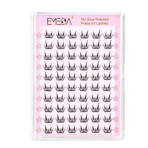 Private Label No Glue Lashes Segment DIY Lash Cluster Kit Packaging Custom
