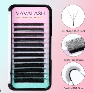 Private Label Pre made Fans Volume Eyelash Extensions Supplies YY 3D 4D 5D W Lashes Synthetic Hair Natural Long