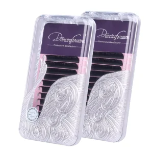 Private Label Premium Cashmere Lash Extensions Supplies Volume Lash Trays Individual Eyelash Extensions