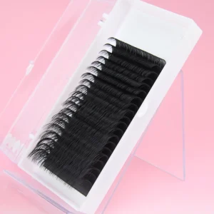 Private Label Silk Individual Eye Lashes Extensions Cashmere Lashes With Box Packaging 12rows