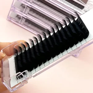 Private Label Silk Individual Eyelash Extension Cashmere Volume Lash Trays Easy Fan Cashmere Lash Extensions