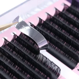 Private Label Volume Lashes Custom Length and Curl Volume Eyelashes